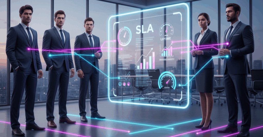 IT service management, sla, consumer based sla, sla performance, SPIDYA, Cheetah, digitalization